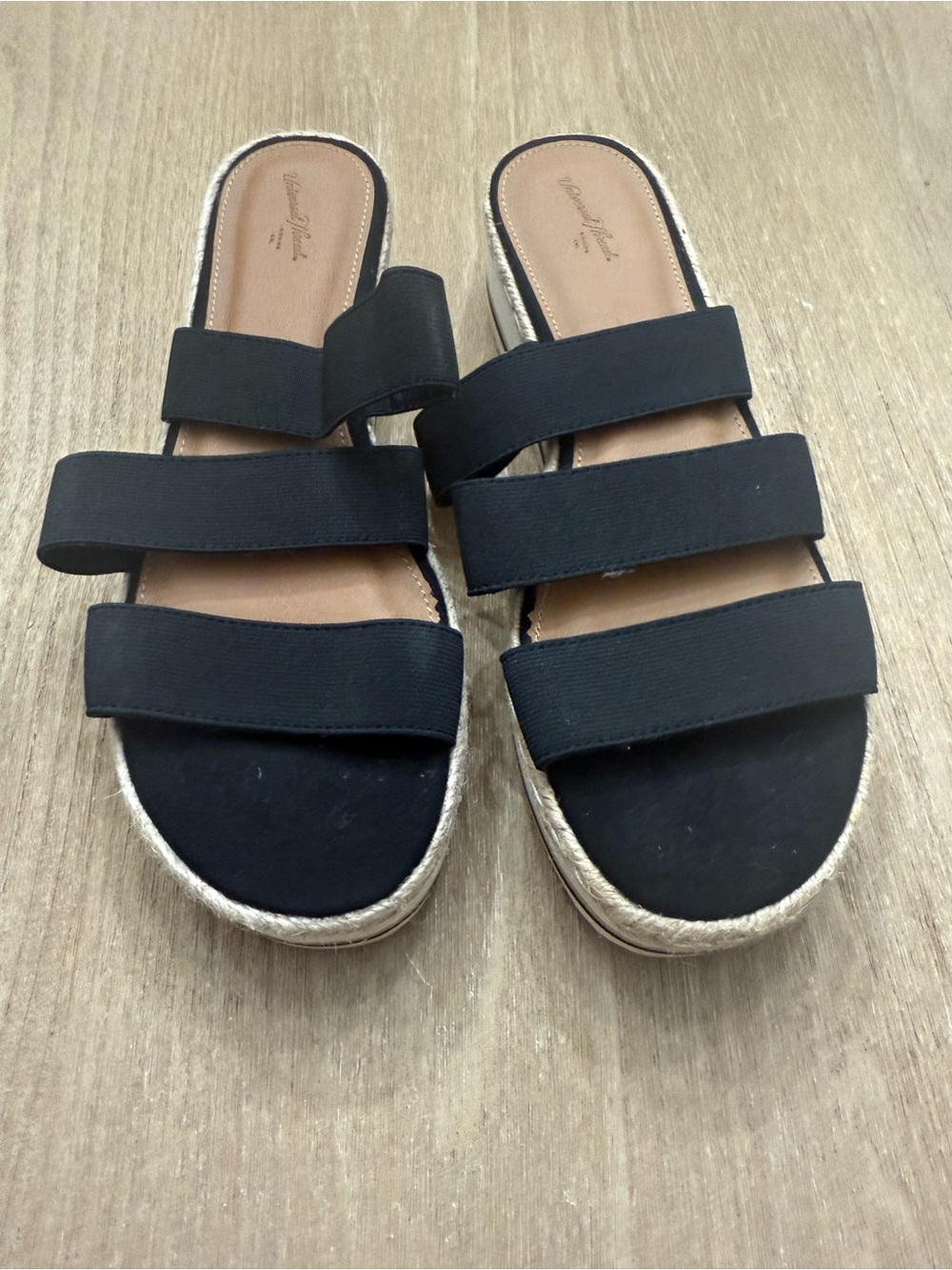 Universal Thread Florence Sporty Platform Sandals – Black 9